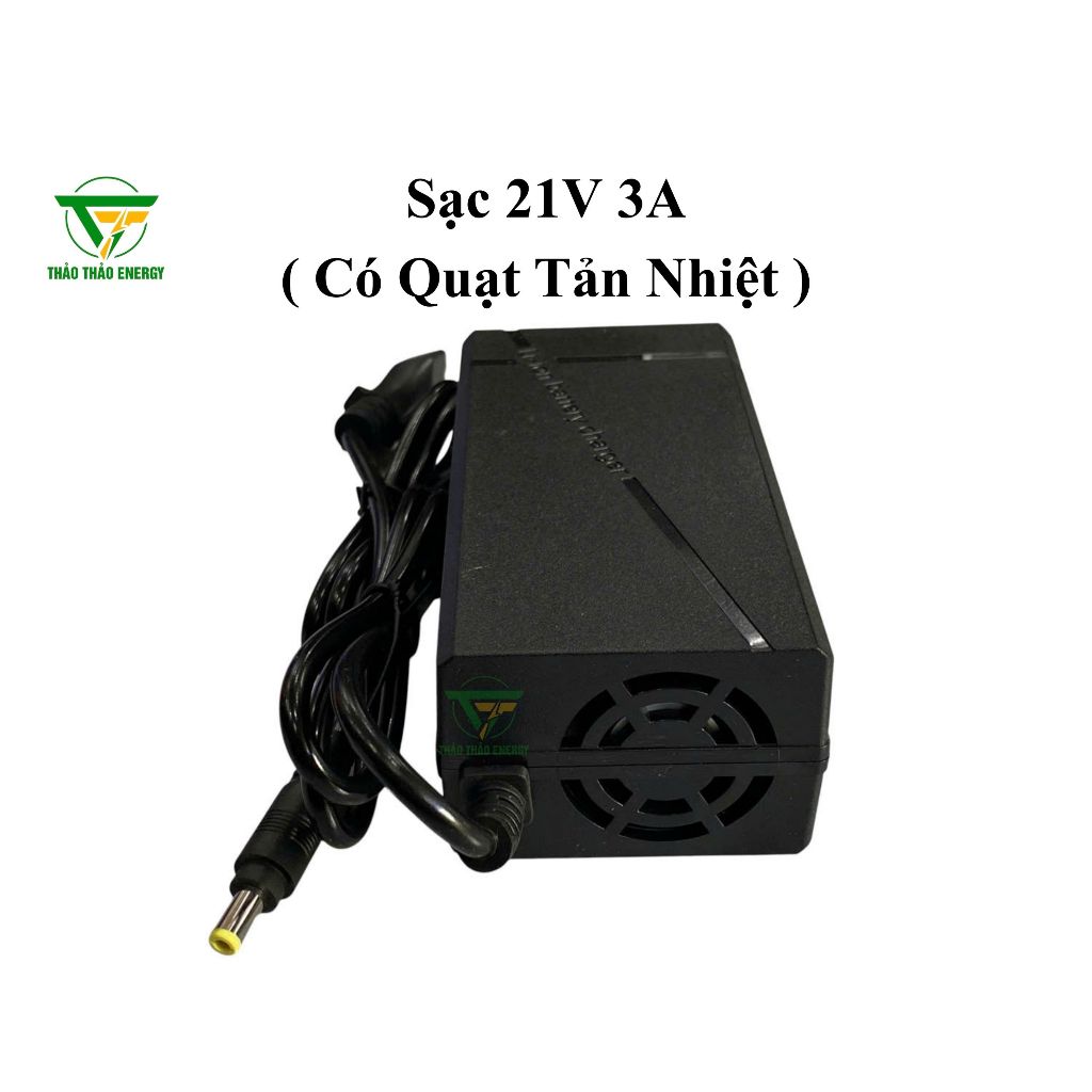 Sạc adapter 21v có đèn báo , đầy tự ngắt, chuyên sạc li-on 18-21v