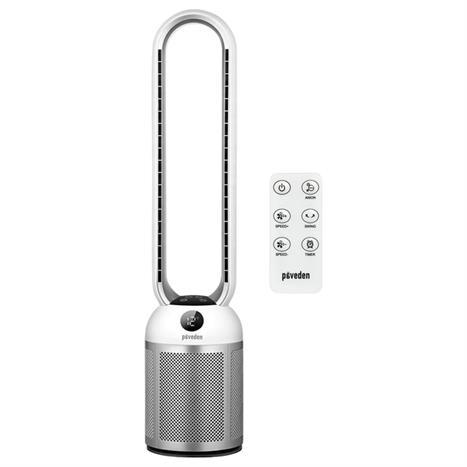 Quạt Không Cánh Paveden PBF-307S-DC - Động Cơ DC Siêu Êm, Lọc Không Khí Ion Âm, 24 Tốc Độ Gió