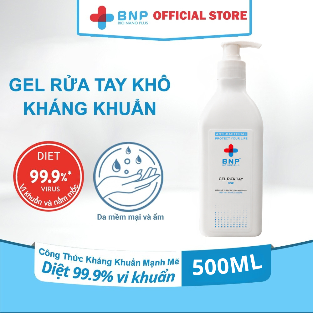 [BNP] Gel Rửa Tay Khô Kháng Khuẩn BNP Hand Gel (500ml)