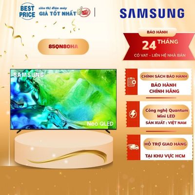 Smart Tivi Samsung Neo QLED 4K 85 Inch QA85QN80HA