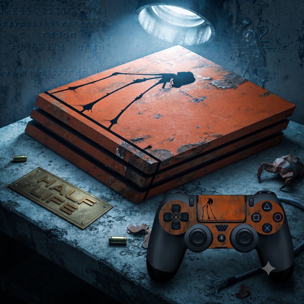 [PS4] Miếng dán mã Half Life