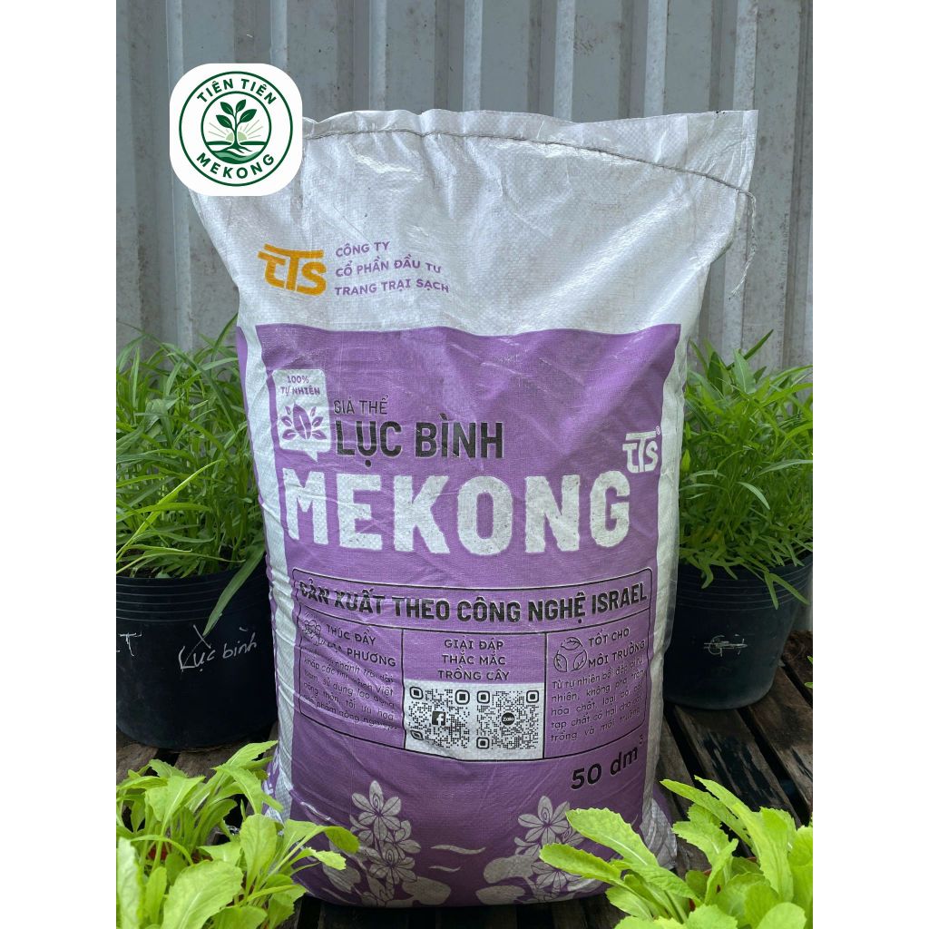 Giá Thể Phân Lục Bình Mekong TTS