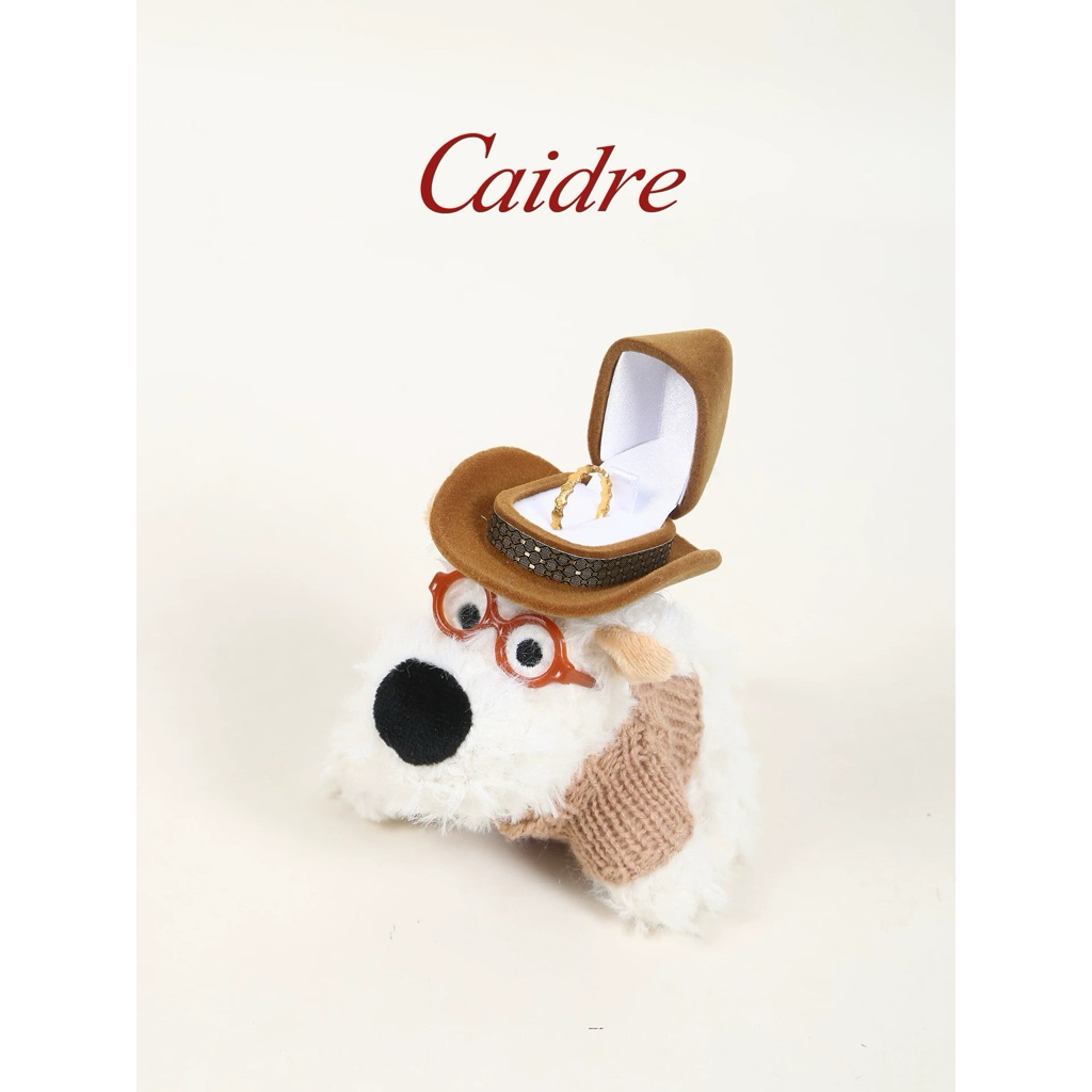 (Order 15 ngày) HỘP ĐỰNG NHẪN CAIDRE IFASHION HÌNH CHÚ CÚN – DỄ THƯƠNG, TINH TẾ