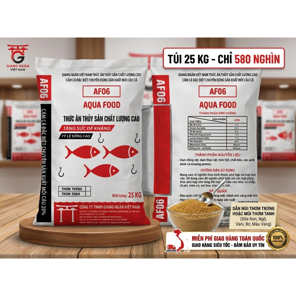 25kg Mồi Câu Hiệu Quả Aqua - Cám nền câu cá H88 - ĐẾ NGƯ