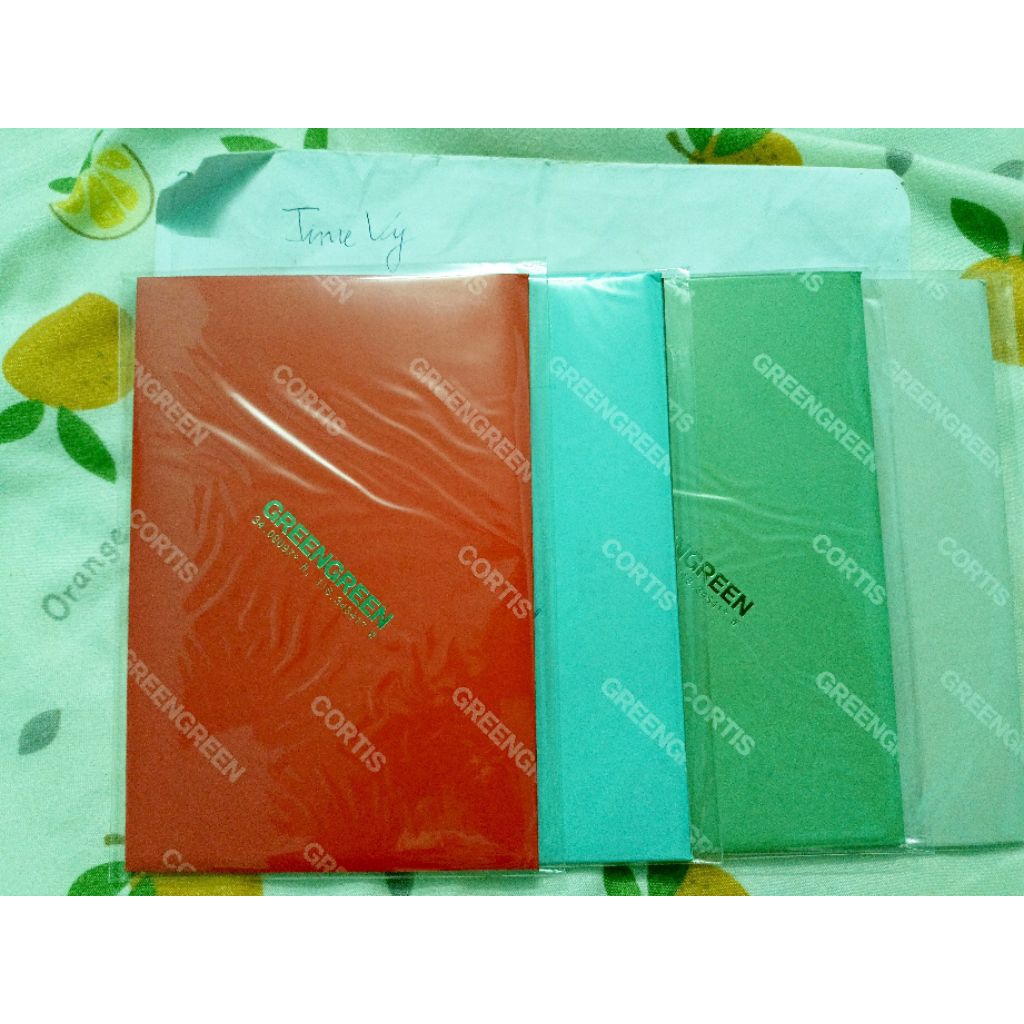 Set album seal weverse ver greengreen cortis