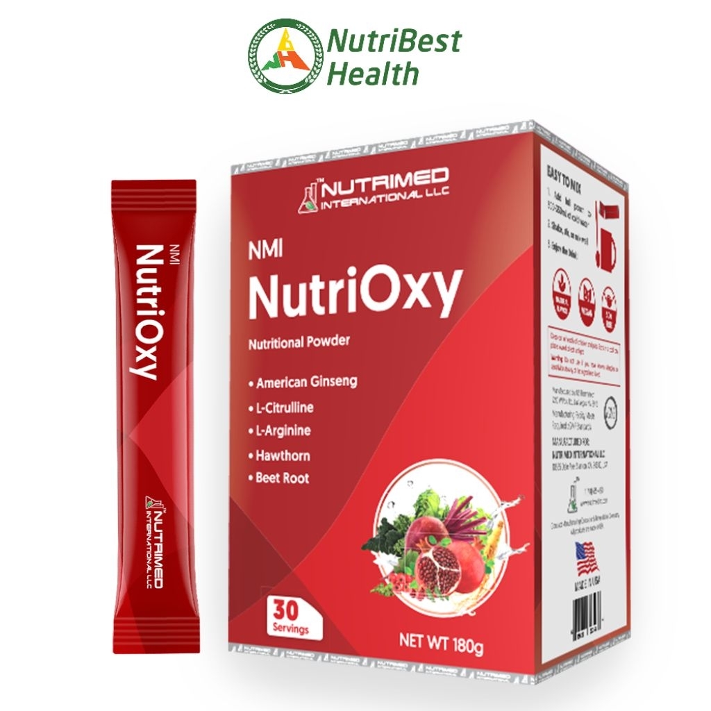 THỰC PHẨM BỔ SUNG NMI NUTRIOXY – 6G/GÓI – HỘP 30 GÓI