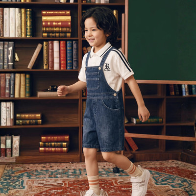 Quần yếm short bé trai Rabity 936.009