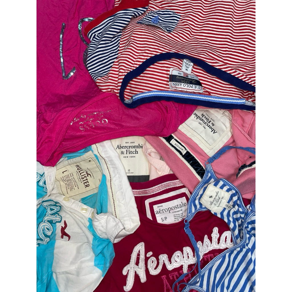 [update 2/9] | [2hand]My collection (hollister, abercrombie, RL, aeropostale, guess,…) tee, polo, ca
