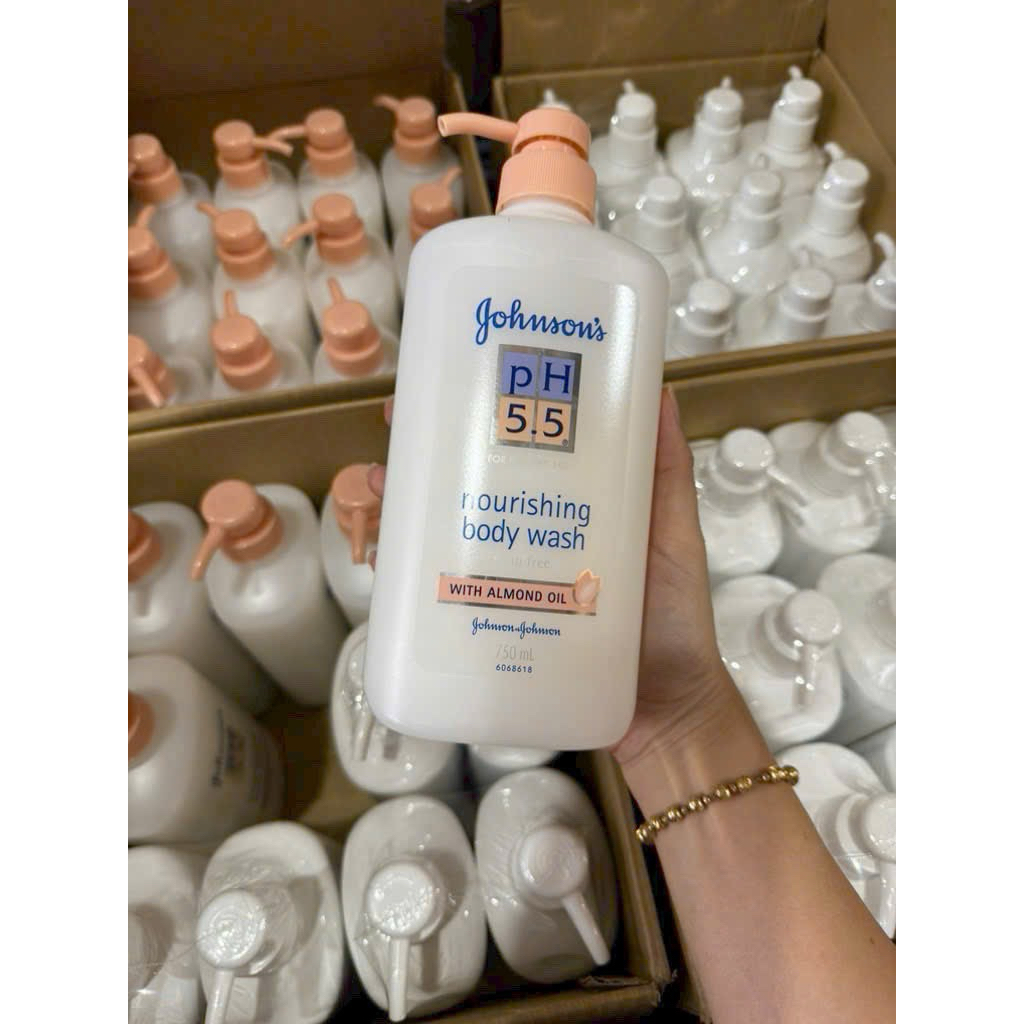 Sữa tắm john.son ba.by PH 5.5 chai 750ml chính hãng