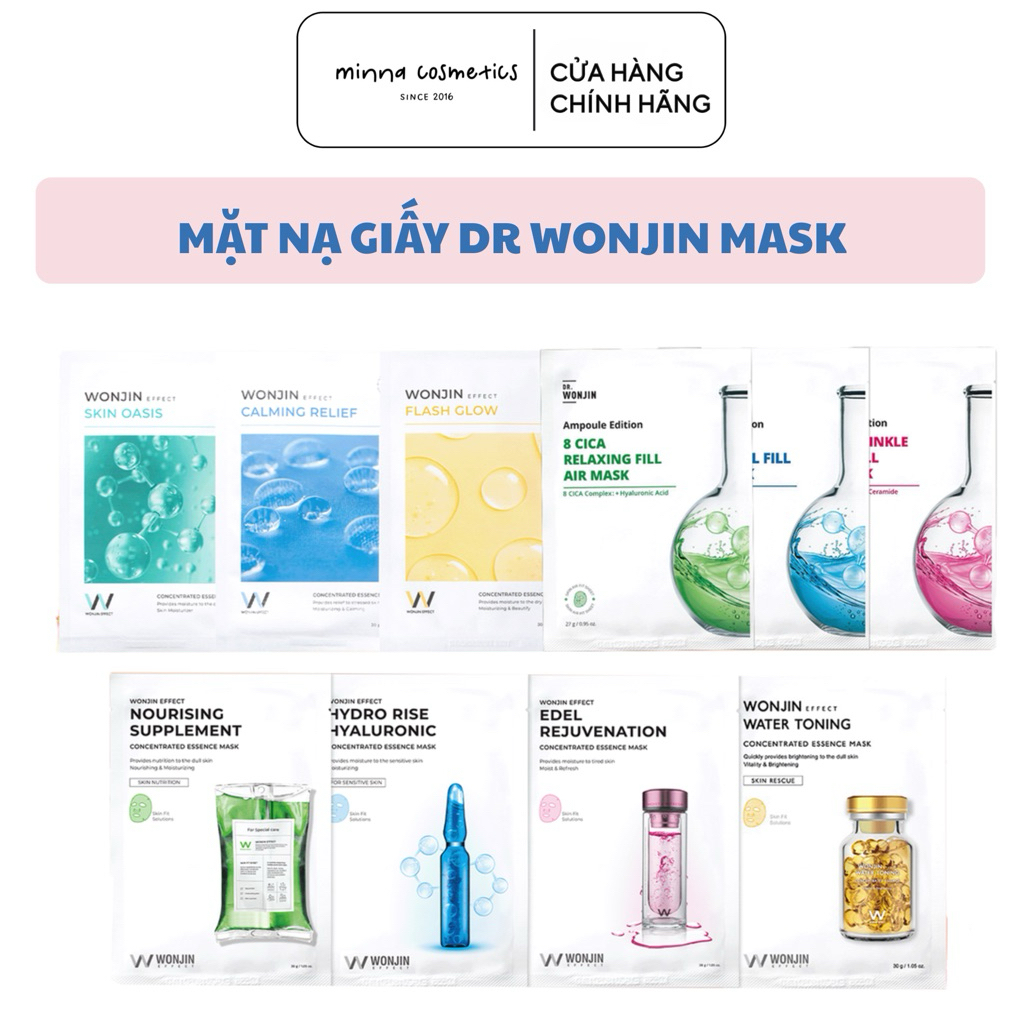[Wonjin] Mặt Nạ Giấy Dưỡng Da Wonjin Effect Essence Mask