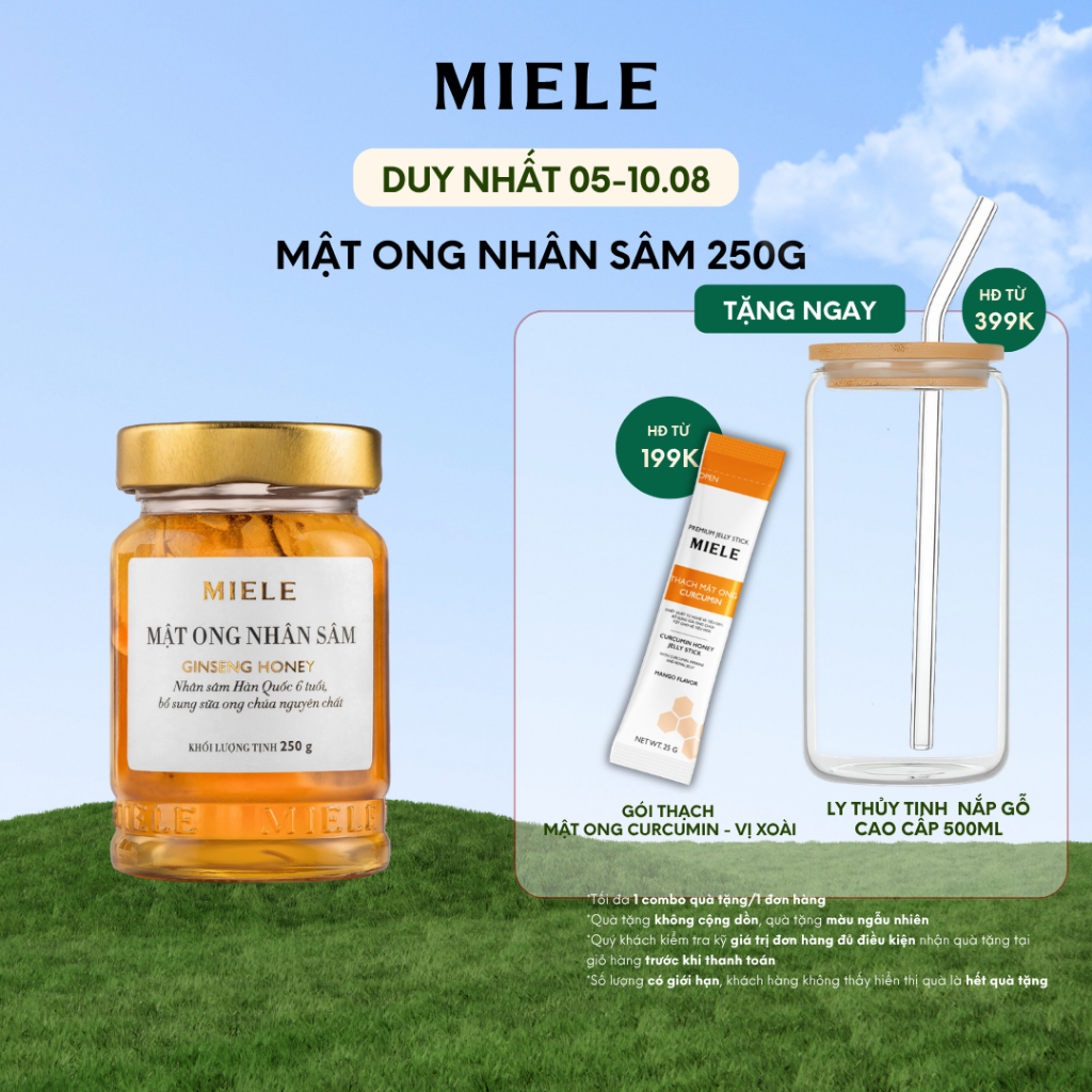 Nhân Sâm Ngâm Mật Ong 250g