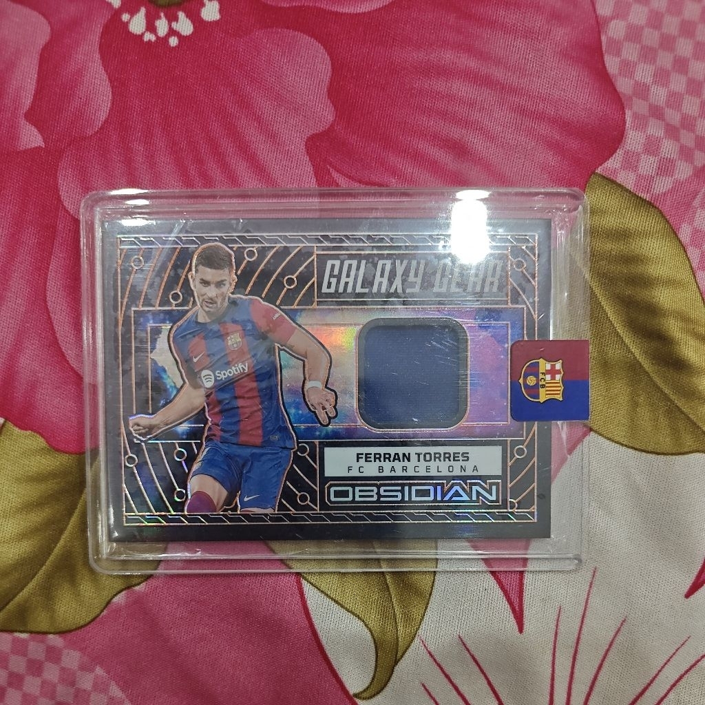 Patch Ferran Torres /99 Panini Obsidian