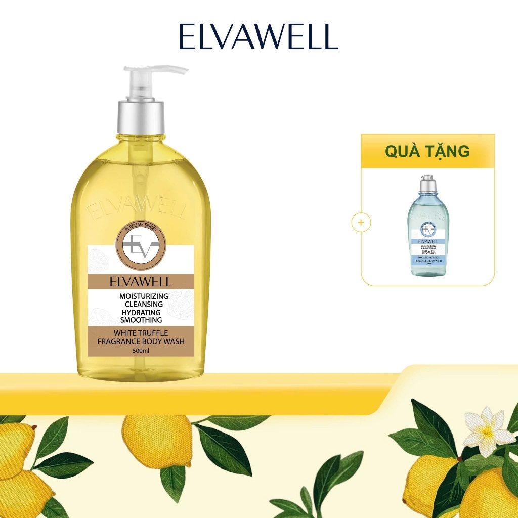 Sữa tắm nước hoa nấm Truffle Elvawell (500ml) - Sữa tắm White Truffle Elvawell - Sugar Honey