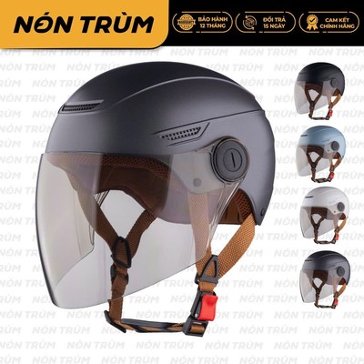 Mũ bảo hiểm nửa đầu Royal M189K có kính dành cho nam nữ đi xe máy