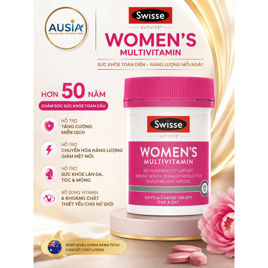 Swisse Womens Multivitamin 60 Tablets