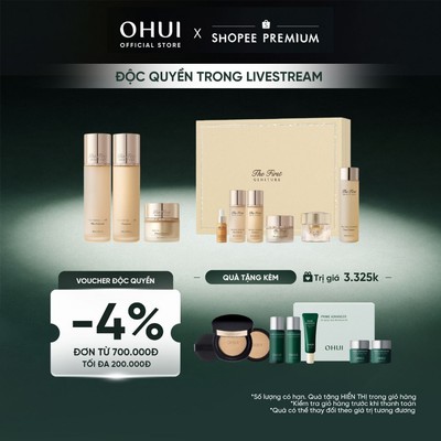 [Lucie x OHUI Official] Bộ 9 món dưỡng tái sinh chống lão hóa cao cấp đỉnh cao OHUI The First Geniture Special Set 468ml