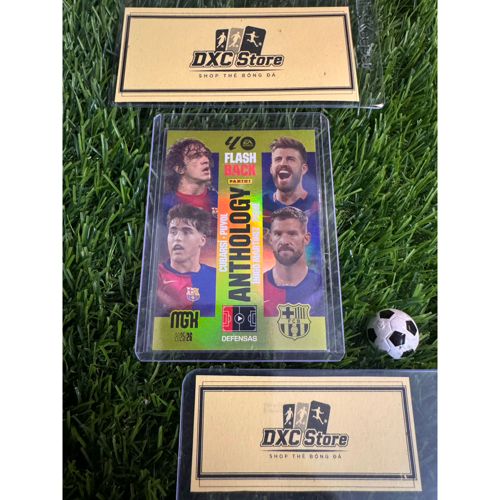 [ CHÍNH HÃNG ] - FLASH BACK ANTHOLOGY - PANINI MGK 2026 - CURBASI - PUYOL - INIGO MARTINEZ - PIQUE (