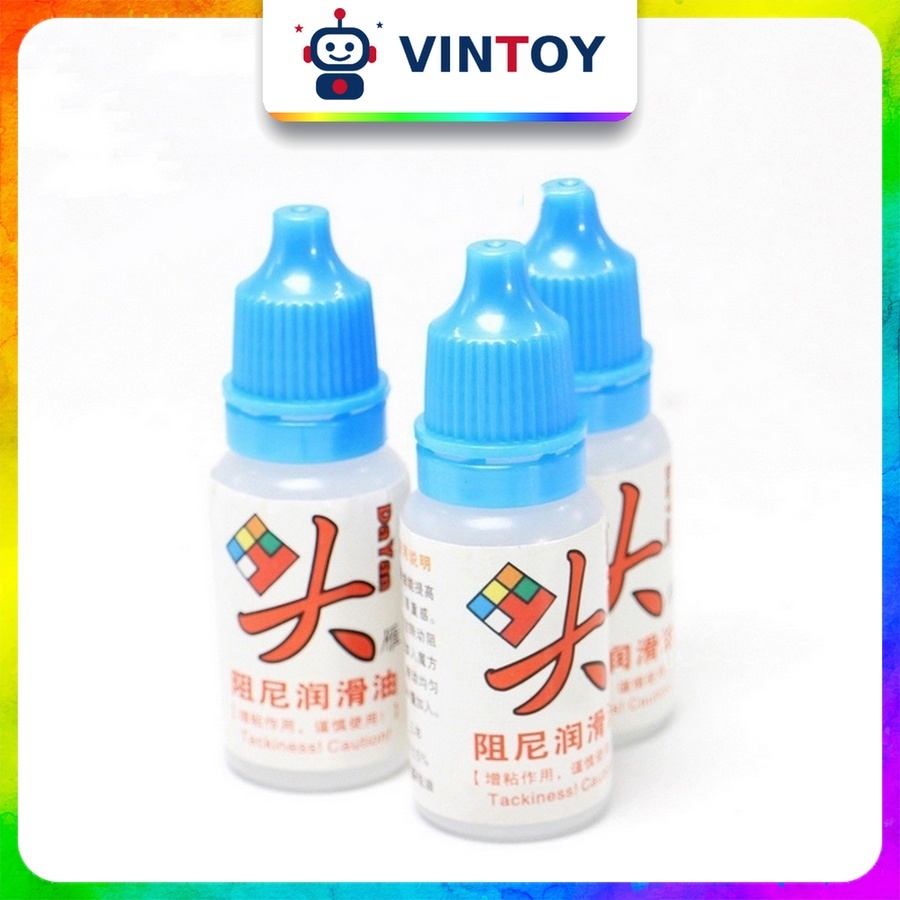 Silicon Dầu Bôi Trơn Rubik DaYan Lube 10ml Phụ Kiện Rubic Đồ Chơi Trí Tuệ Trẻ Em Phát Triển Tư Duy