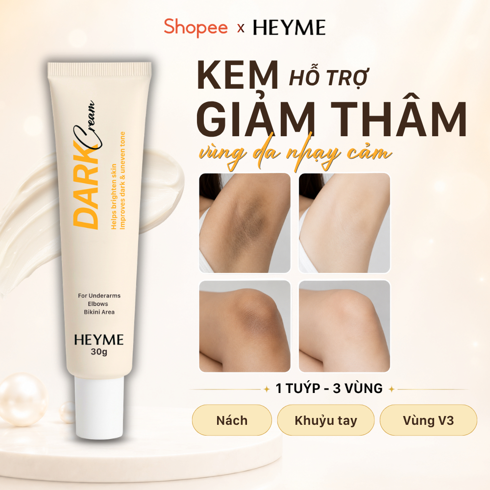 Kem Dưỡng Trắng Giảm Thâm mông bẹn nách đầu gối DARKCREAM HEYME