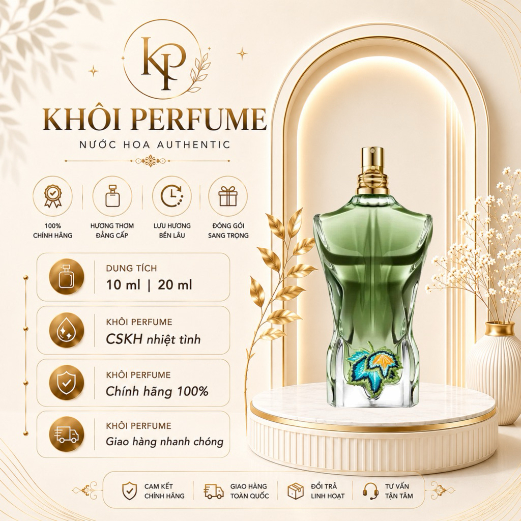 (Auth) Nước Hoa Nam Le Beau Paradise Garden EDP 10/20ml | Khôi Perfume