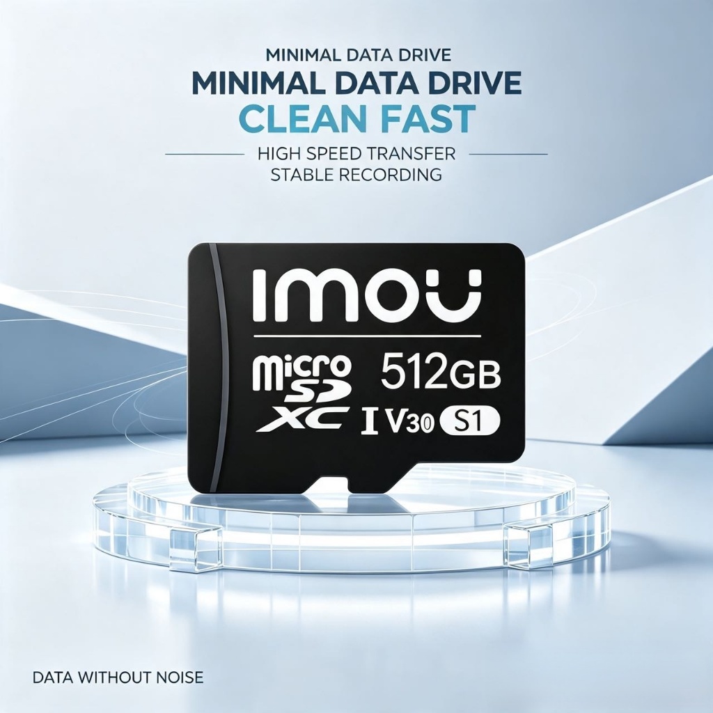 Thẻ nhớ Micro TF IMOU 64 128 256 512GB 1TB Chính Hãng Dành Cho Camera Giám Sát CCTV Quay Video 4K Hỗ