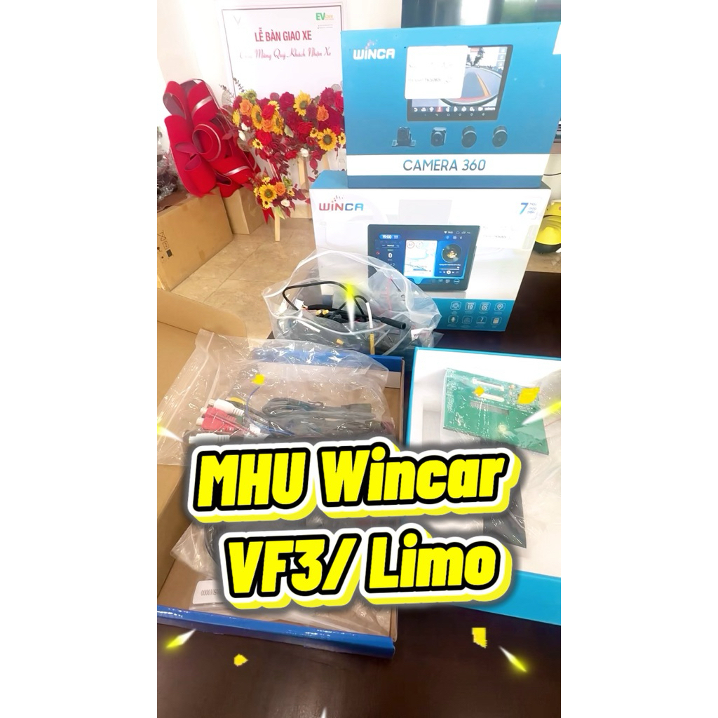 MHU wincar cho VF3/ Limo