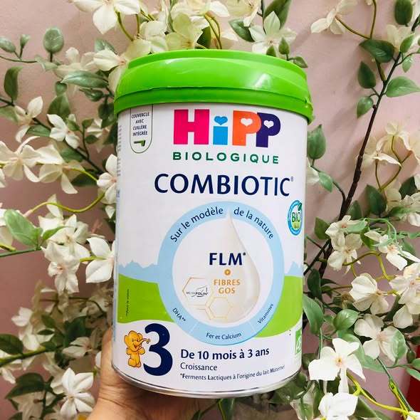 Sữa bột Organic Hữu cơ Hipp nội địa Pháp - 10th - 3 tuổi