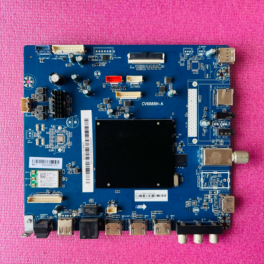 Bo Khiển Aqua LE50AQT6600UG – Main Tivi 4K 50 Inch 50AQT6600