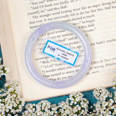 Vòng Tay Cẩm Thạch Mã 355069 Tím Tử La Lan Ni 52 - Ngọc Trai Trường Thịnh