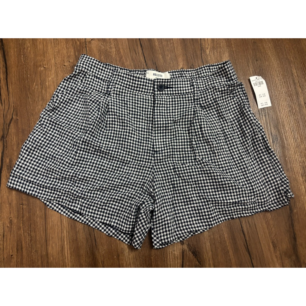 Quần short nữ linen HOLLISTER size L
