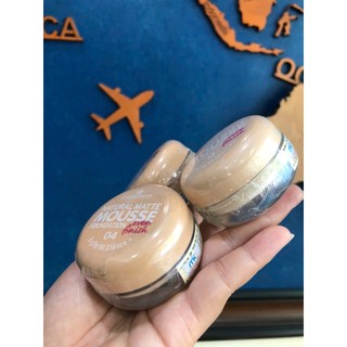 Hàng nhập khẩu - Phấn tươi ESSENCE NATURAL MATTE MOUSSE mỏng nhẹ tệp vào da (16g)