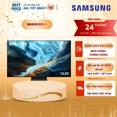 Smart Tivi Samsung OLED 4K Vision AI 83 Inch QA83S90HA