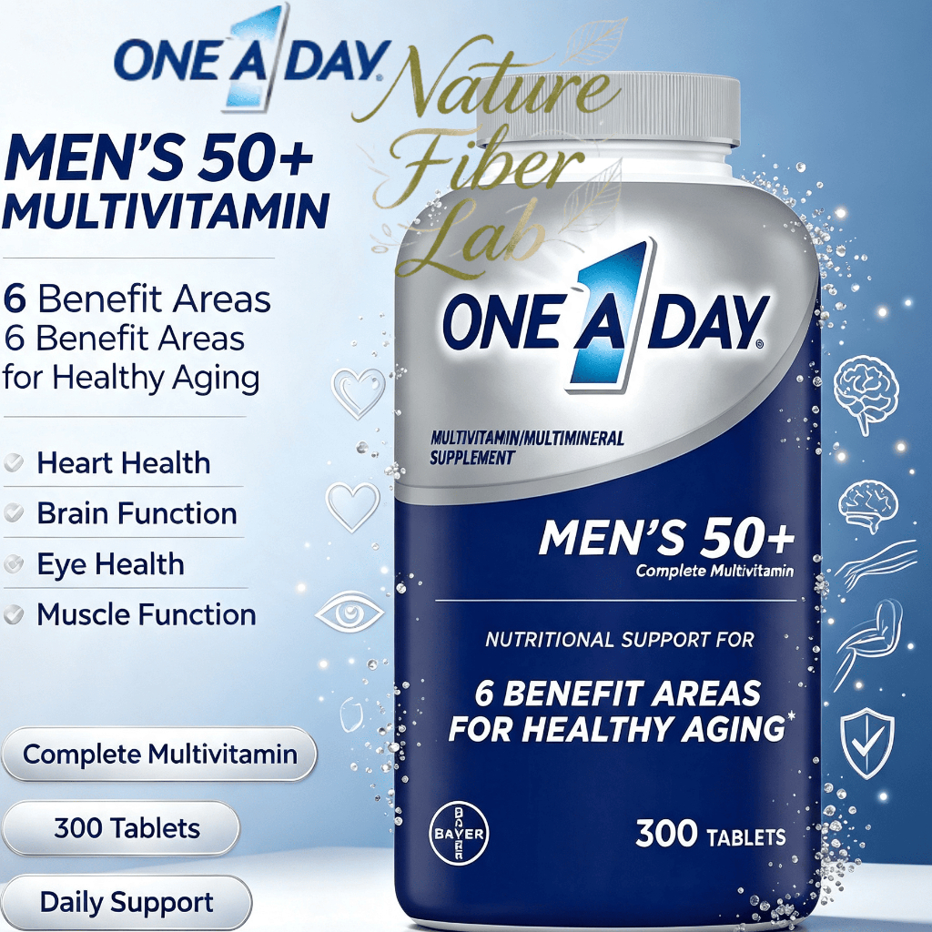 【Nhập khẩu từ Mỹ】Viên Uống One A Day Men's 50+ Complete Multivitamin 300 Viên