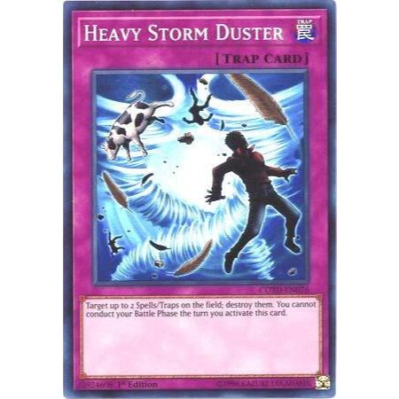 [ Bài Yugioh Chính Hãng ] Heavy Storm Duster -COTD-EN076 - Super Rare