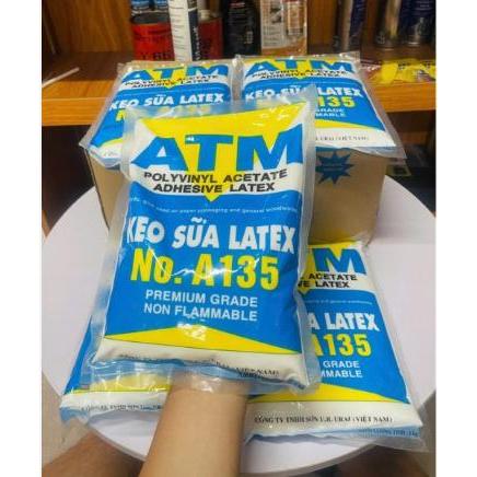 Keo sữa  ATM Latex A135, Keo sữa bịch 1kg, Keo dán gỗ