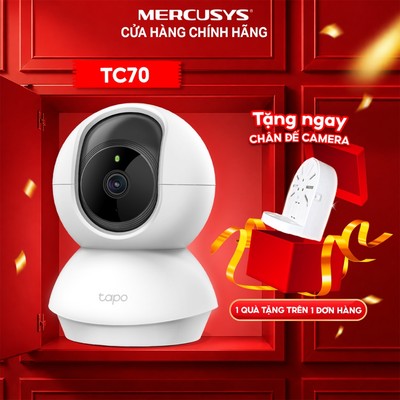 [Mới] Camera WiFi Trong Nhà TP-Link TC70 Quay Quét 360° Full HD AI Phát Hiện Chuyển Động