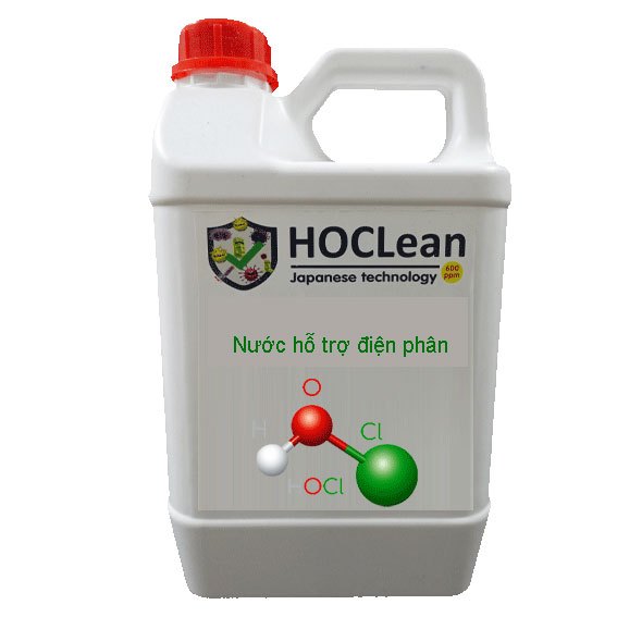 Nước hỗ trợ điện phân (NaCl)