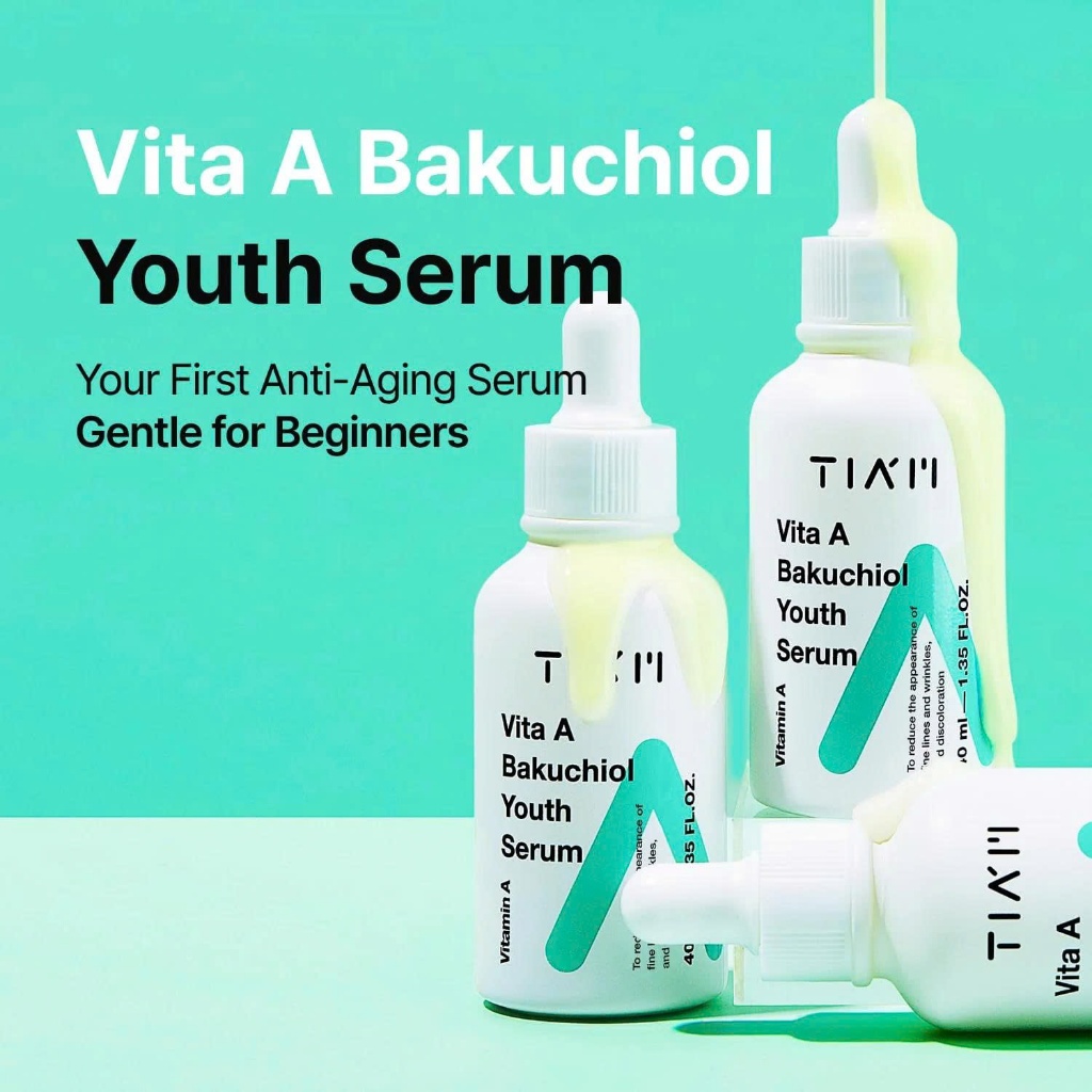 Serum chống lão hóa Tiam Vita A Bakuchiol Youth Serum 40ml