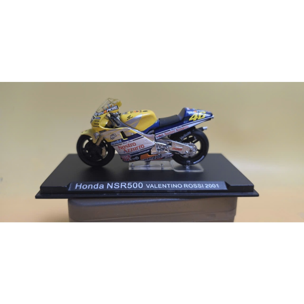(MÔ HÌNH SECOND HAND) ALTAYA/DEAGOSTINI  HONDA NSR500 VALENTINO ROSSI 1/24 BẢN 2ND