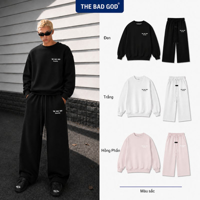 [NEW ARRIVALS 2026] Set Bộ Sweater THE BAD GOD Winter Set Chất Liệu Nỉ Bông Mềm Mịn Dày Dặn Ấm Áp Dễ Phối Đồ
