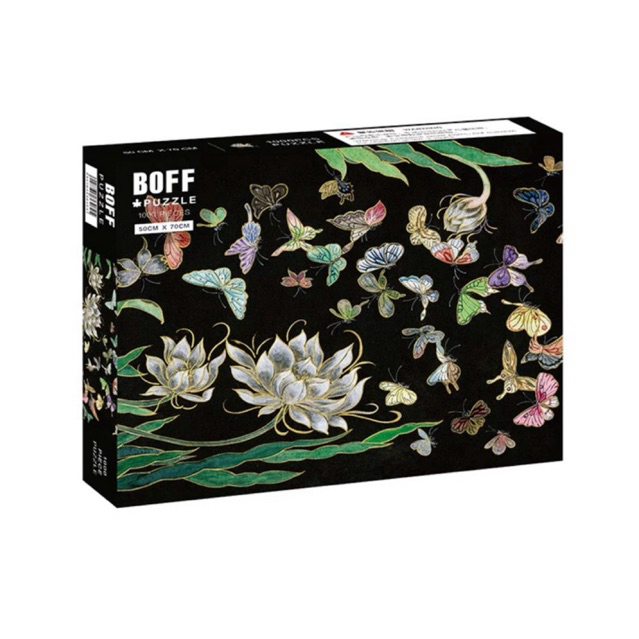 BOFF PUZZLE 1000pcs NIGHT EPIPHYLLUM BUTTERFLY