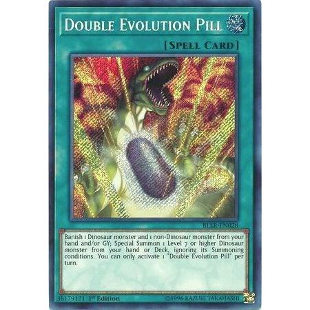 [ Bài Yugioh Chính Hãng ] Double Evolution Pill - BLLR-EN028 - Secret Rare