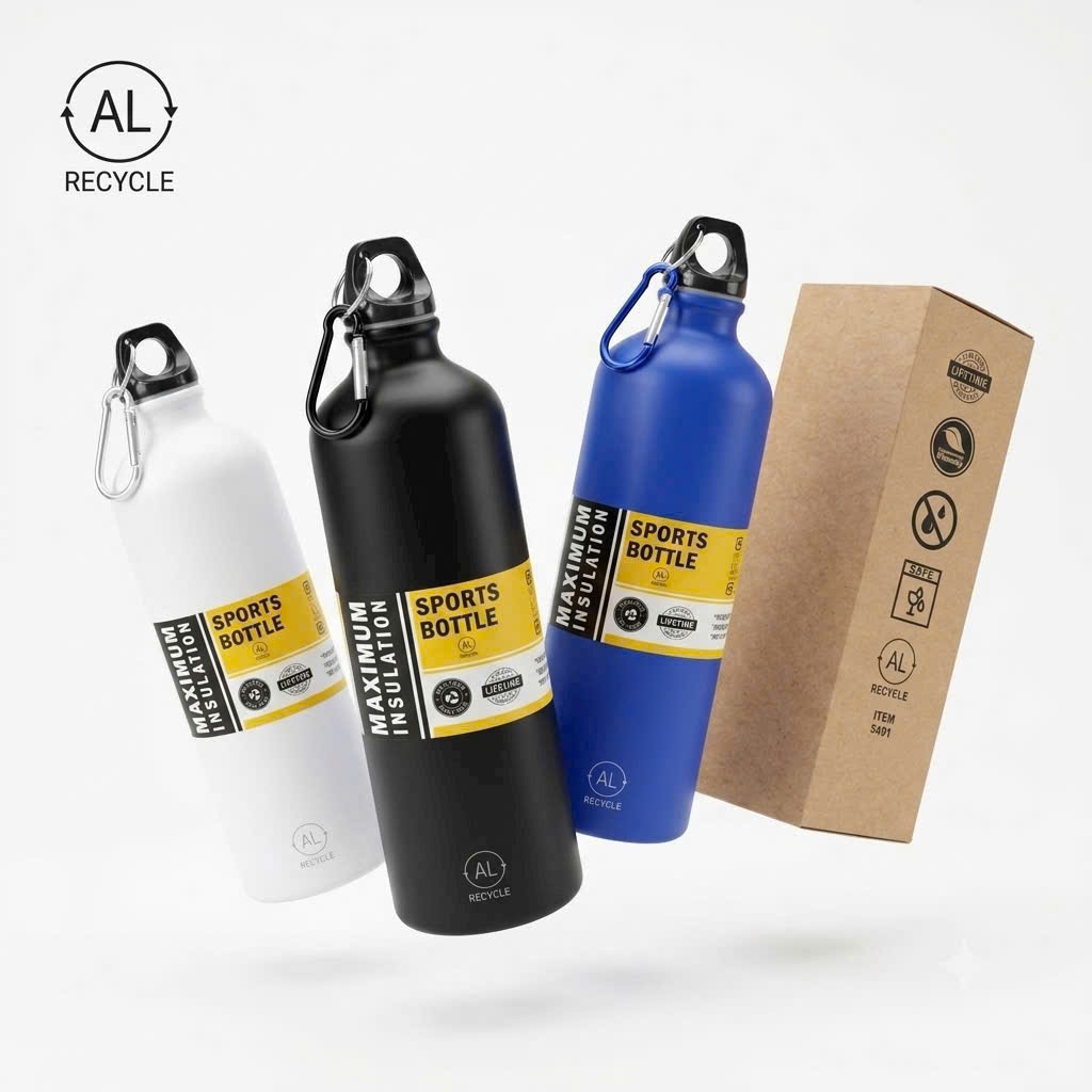 Bình Giữ Nhiệt BOTTLE 750ml Bình Nước Giữ Nhiệt Thể Thao Cho Học Sinh