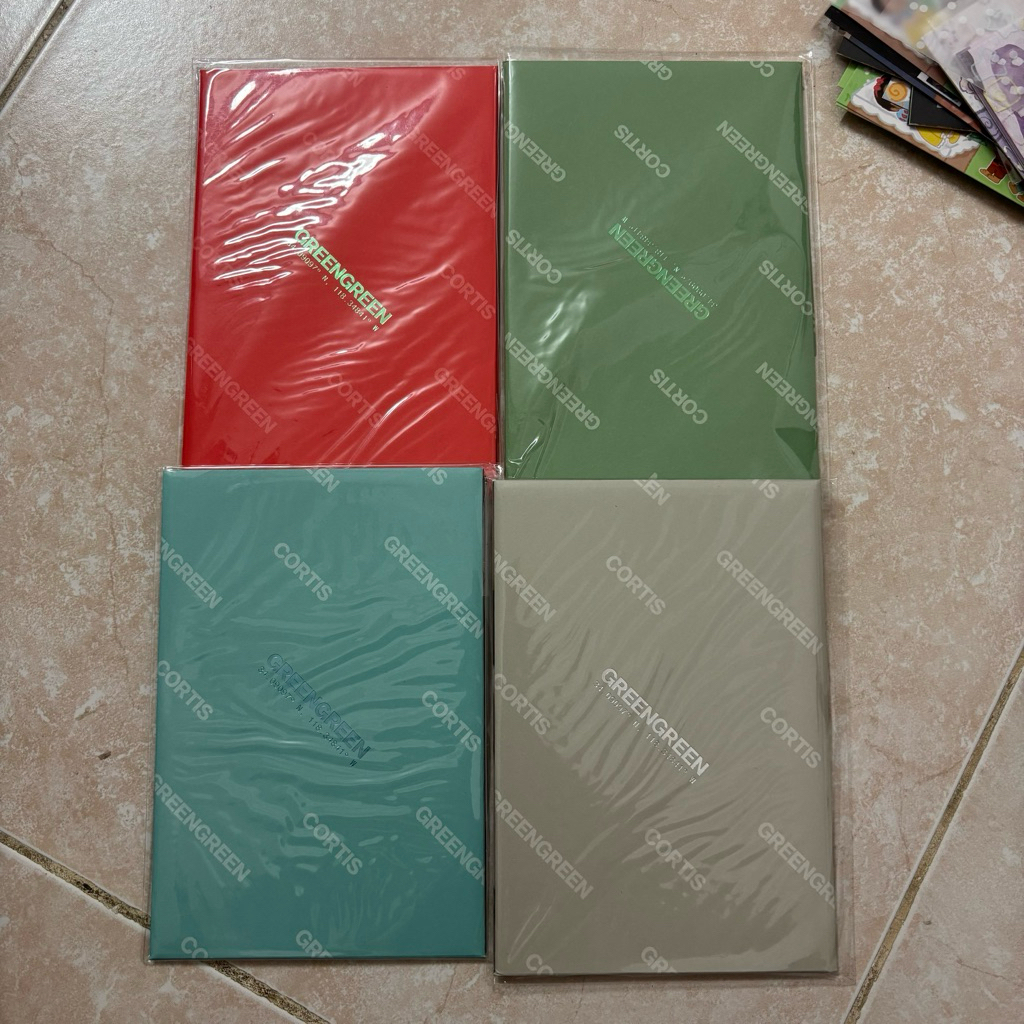 [CHÍNH HÃNG] PANORAMA PORTRAIT WEVERSE PACK NGUYÊN SEAL FULL SET ALBUM CORTIS WEVERSE GREENGREEN