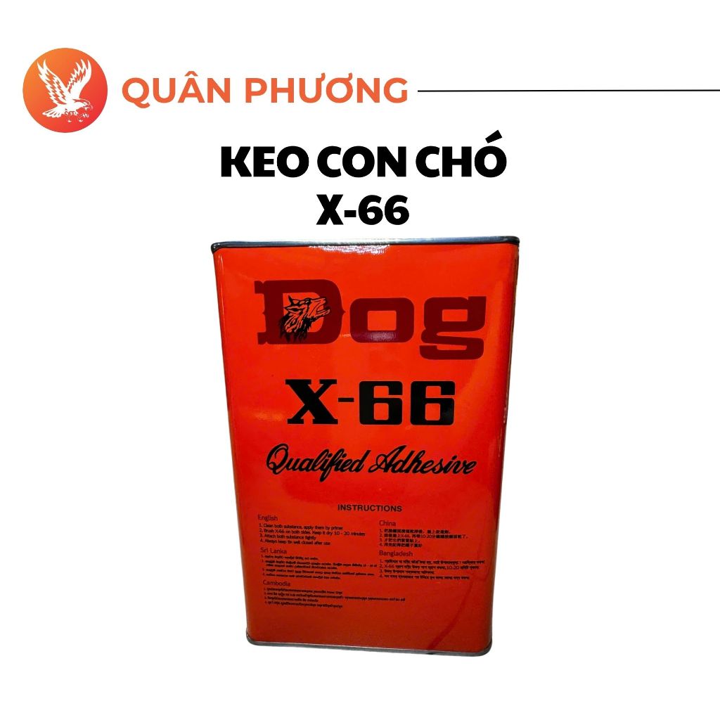 Keo Con Chó X-66 Cao Cấp Dính Siêu Cường - Keo Dán Dog X66 Dán Da Gỗ Giá Tốt