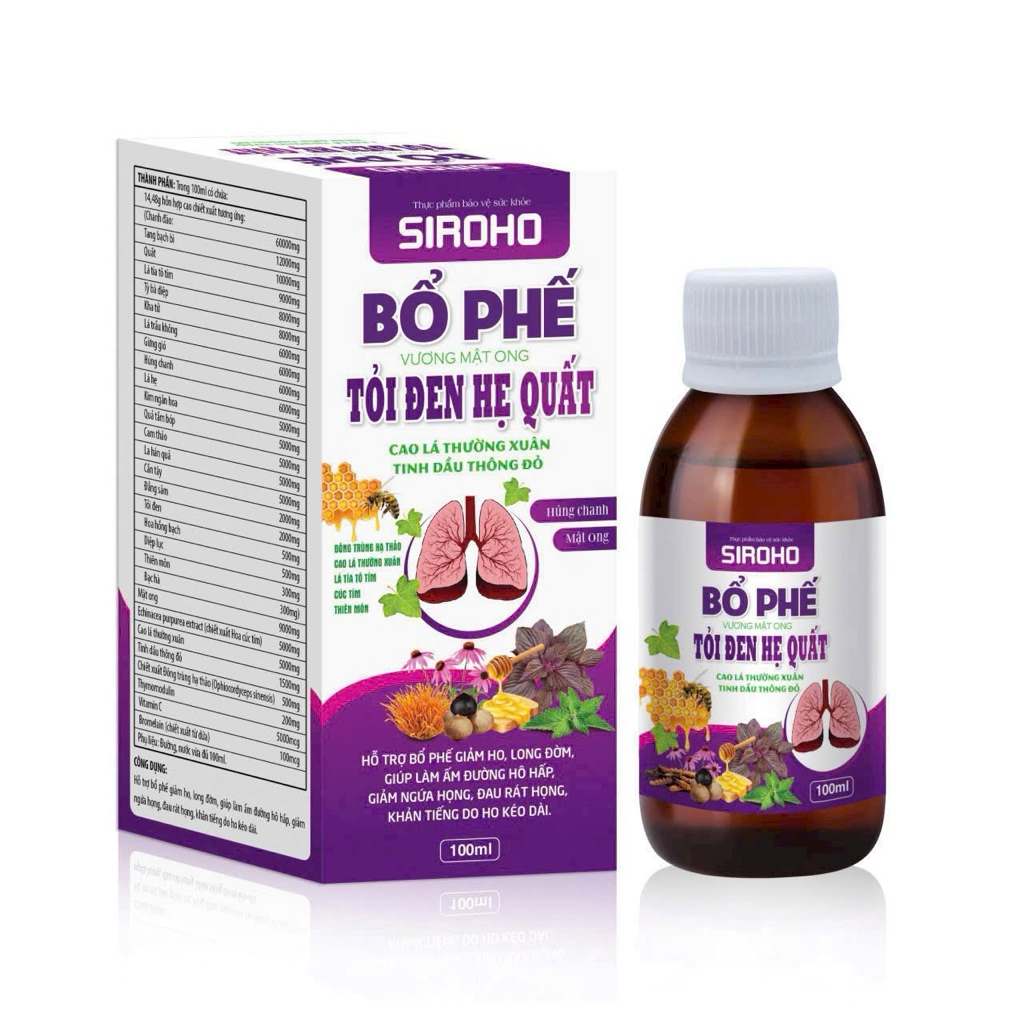 -[COMBO 10 CHAI]Đông trùng bổ phổi Hậu.c0vid. Giúp bổ phổi, nhuận phế, giảm ho.phòng các vấn đề về p