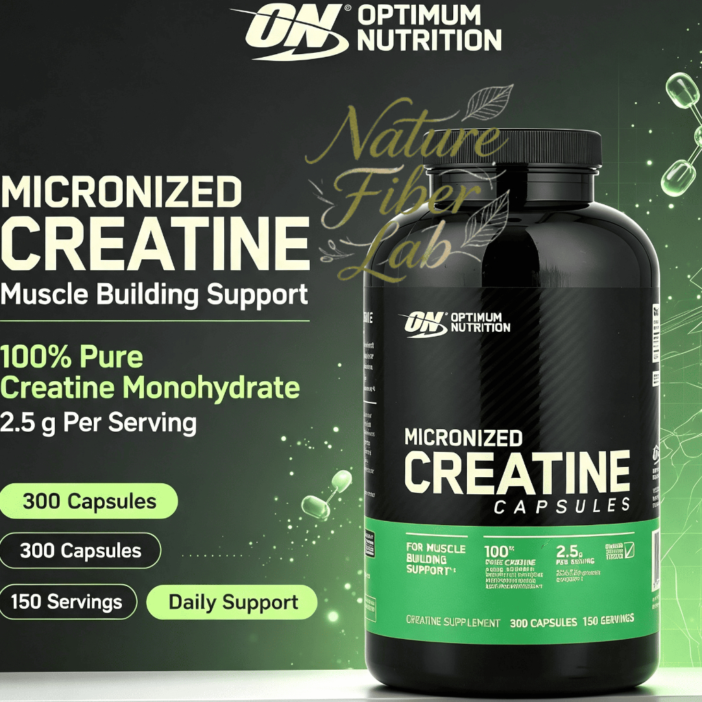 【Nhập khẩu từ Mỹ】Viên Uống Optimum Nutrition Micronized Creatine Capsules 300 Viên