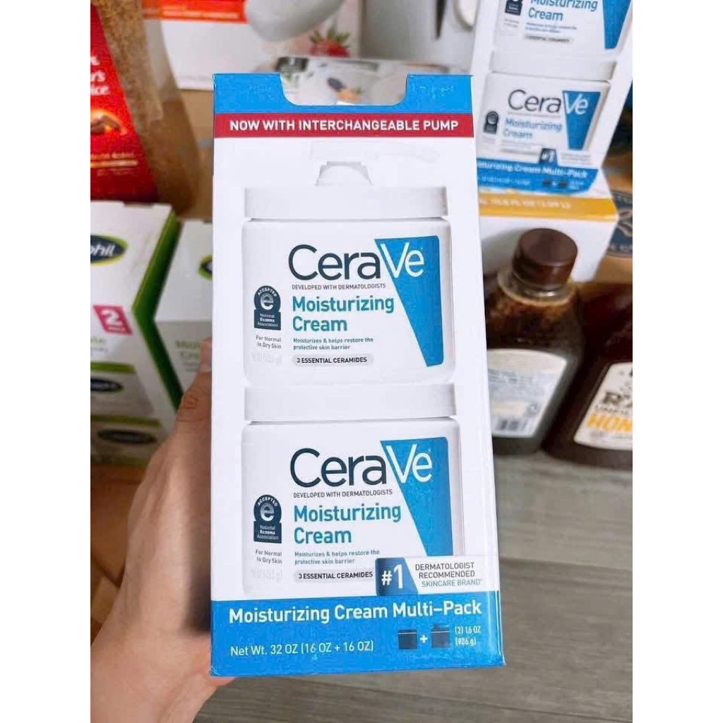 [TÁCH SET] KEM DƯỠNG ẨM CERAVE MOISTURIZING CREAM 453G