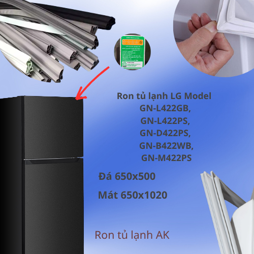 Ron tủ lạnh LG Model GN-L422GB, GN-L422PS, GN-D422PS, GN-B422WB, GN-M422PS