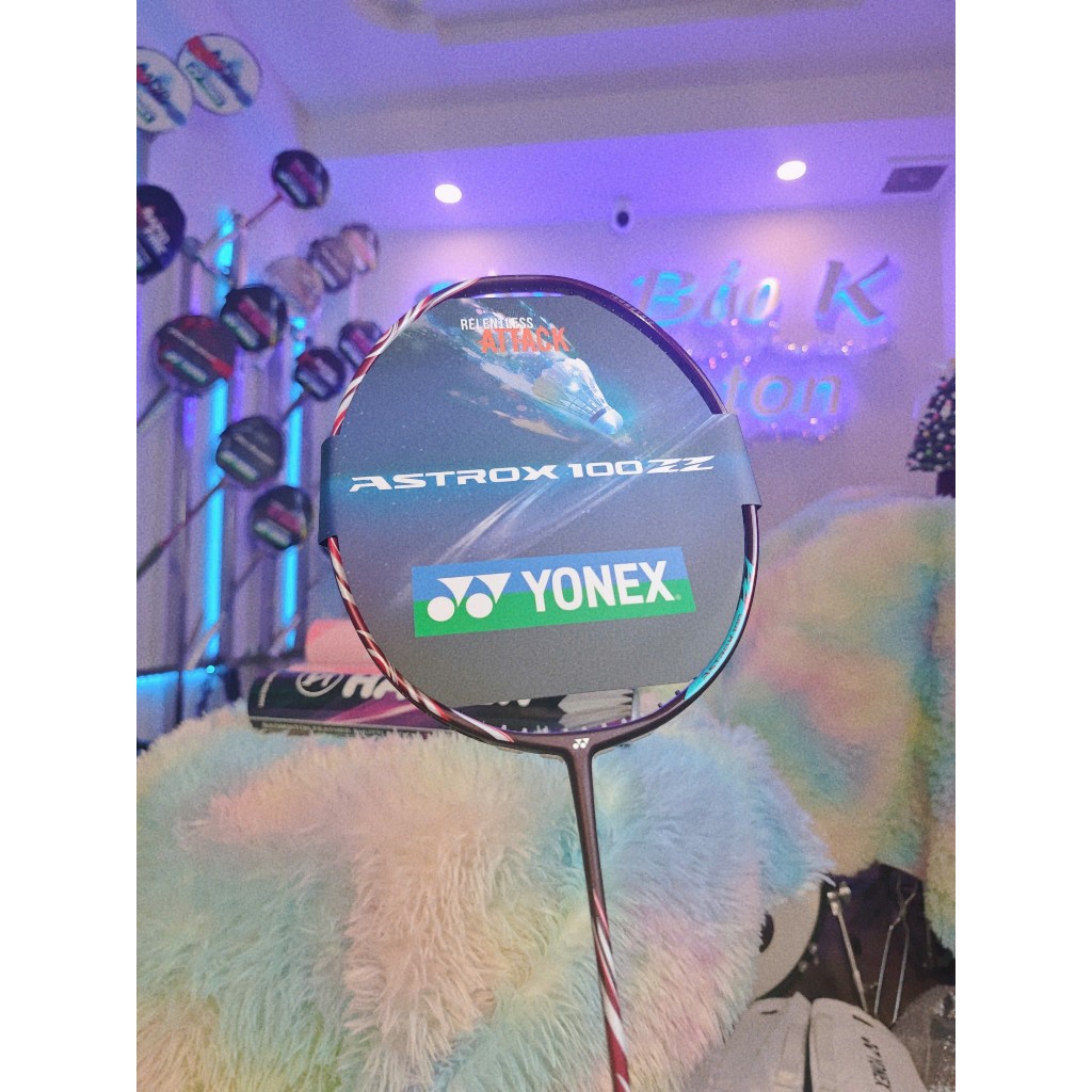 Vợt Cầu Lông Yonex Astrox 100ZZ Kurenai Chính Hãng - Bảo Hành Chính Hãng 3 Tháng - Tặng kèm quấn cán